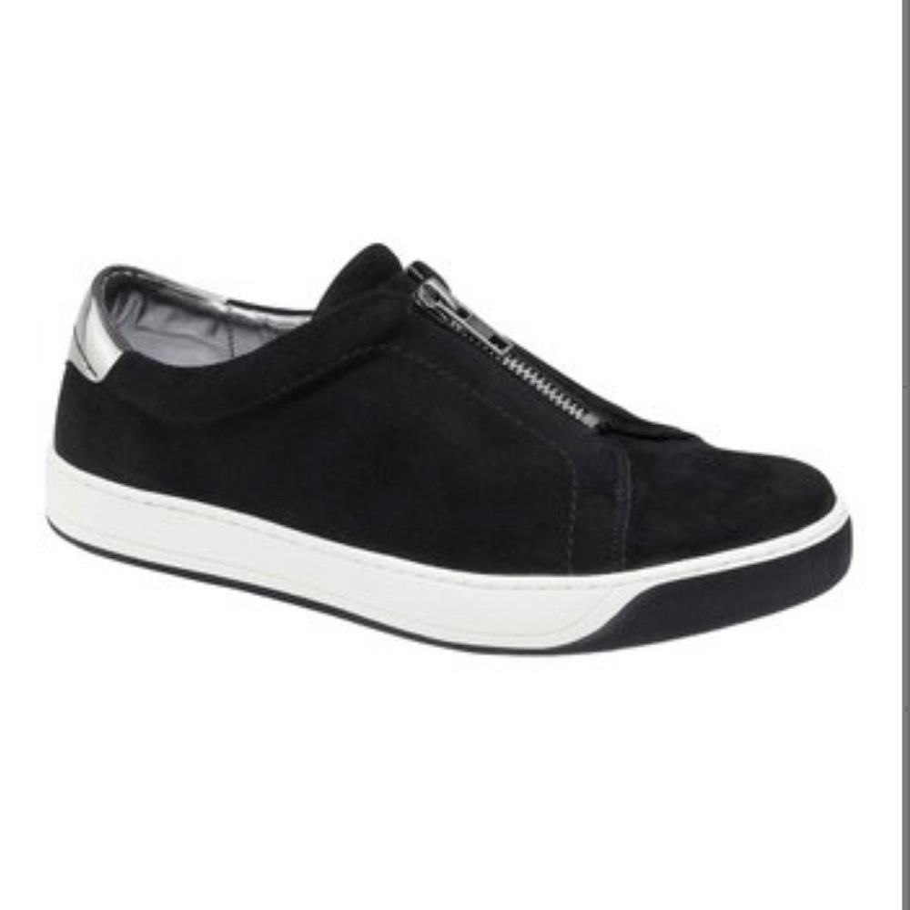 Soft suede sneaker